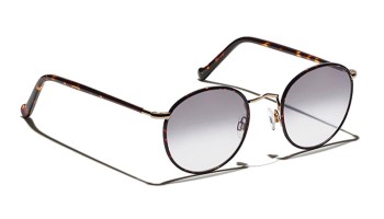 Lunettes Moscot ZEV SUN Tortoise - Grey Fade