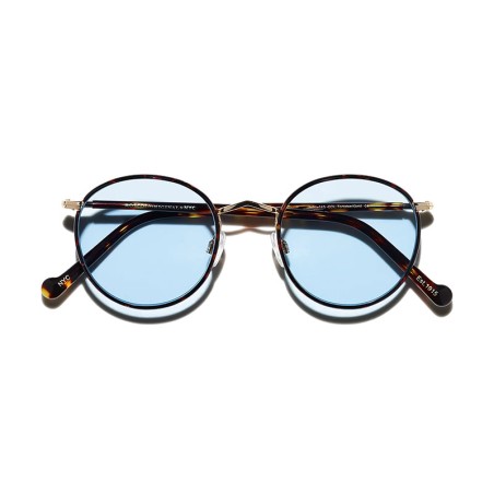 Lunettes Moscot ZEV SUN Tortoise - Blue Bel Air