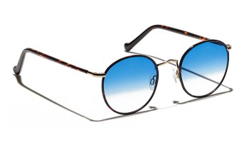 Lunettes Moscot ZEV SUN Tortoise - Broadway Blue Fade