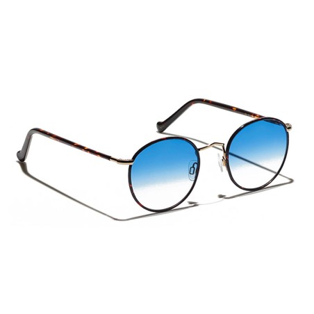 Moscot ZEV SUN Tortoise - Broadway Blue Fade