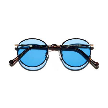 Moscot ZEV SUN Tortoise - Celebrity Blue