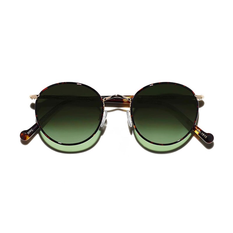 Lunettes Moscot ZEV SUN Tortoise - Forest Wood