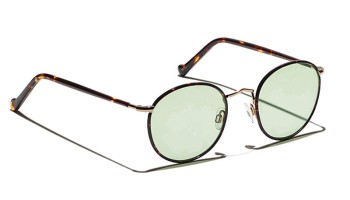 Lunettes Moscot ZEV SUN Tortoise - Limelight