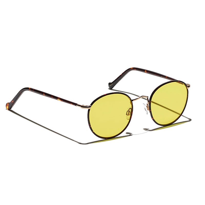 Lunettes Moscot ZEV SUN Tortoise - Yellow