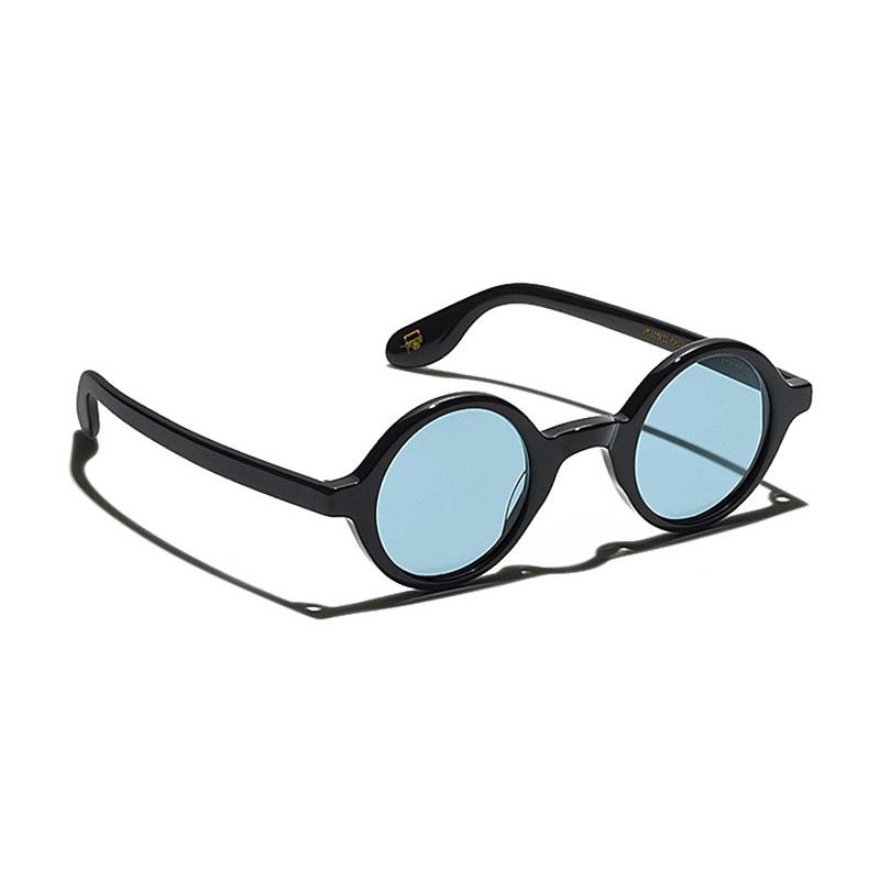 Lunettes Moscot ZOLMAN SUN Black - Blue