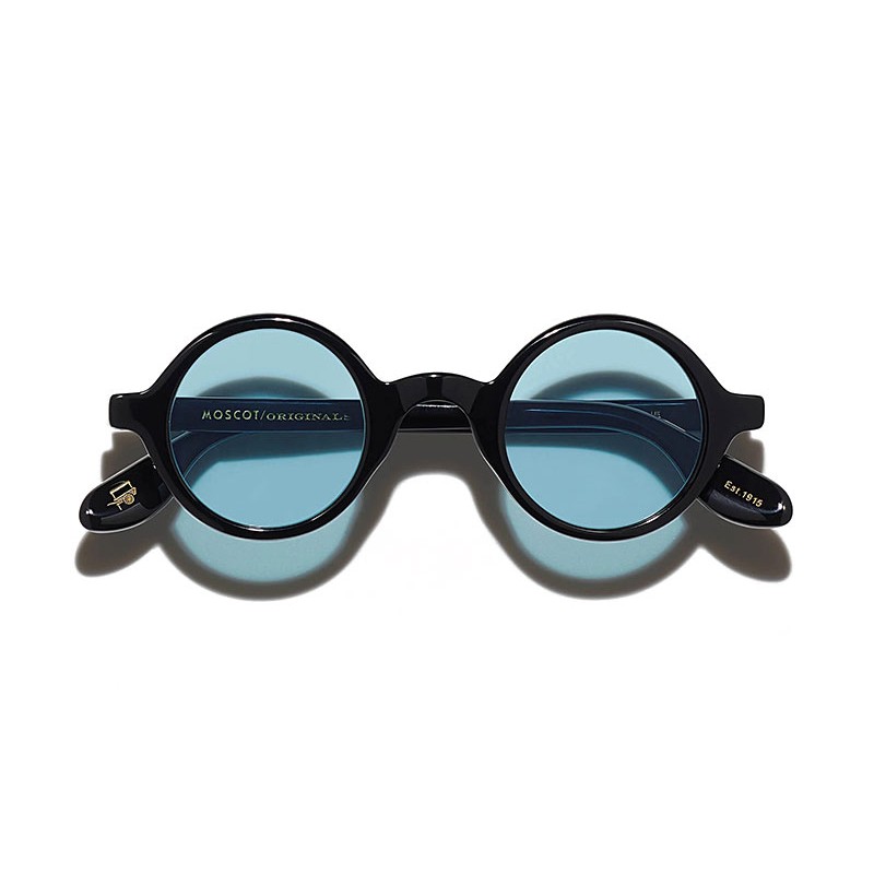 Lunettes Moscot ZOLMAN SUN Black - Blue