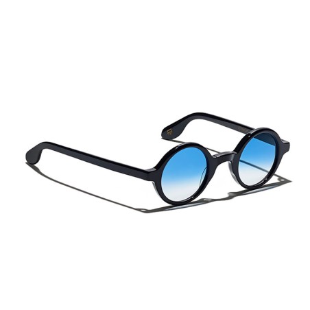 Moscot ZOLMAN SUN Black - Broadway Blue fade