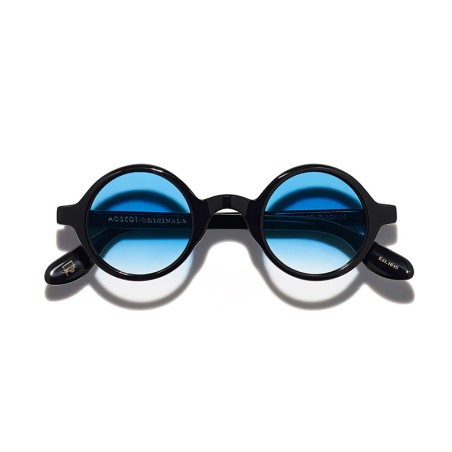 Moscot ZOLMAN SUN Black - Broadway Blue fade