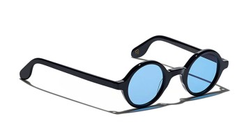 Moscot ZOLMAN SUN Black - Celebrity Blue