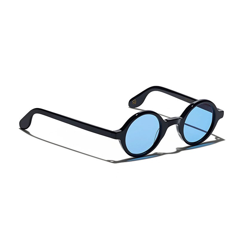 Lunettes Moscot ZOLMAN SUN Black - Celebrity Blue