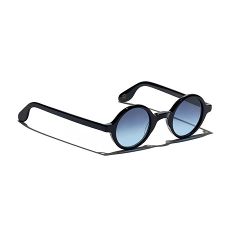 Lunettes Moscot ZOLMAN SUN Black - Blue Denim