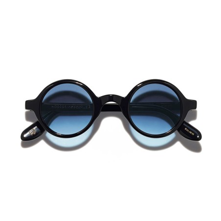 Lunettes Moscot ZOLMAN SUN Black - Blue Denim