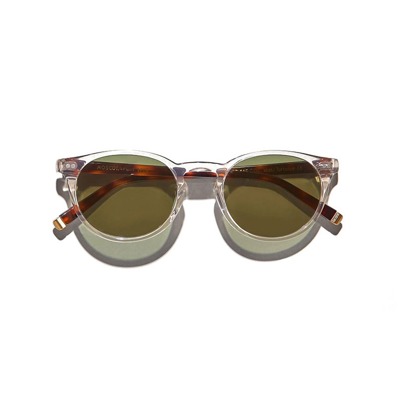 Lunettes Moscot FRANKIE SUN Mist Tortoise - Green