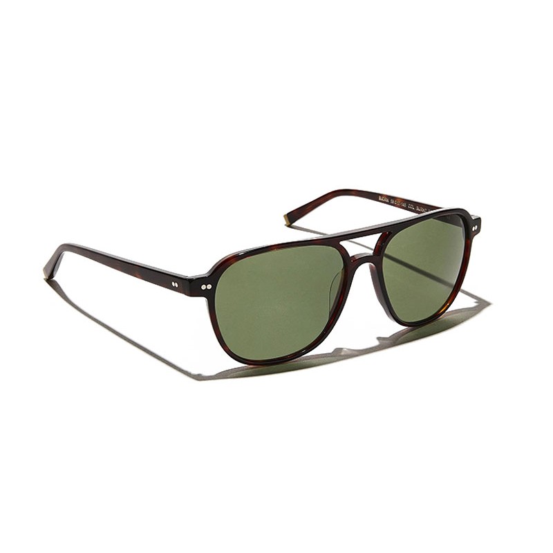 Lunettes Moscot BJORN SUN Burnt Tortoise - Green