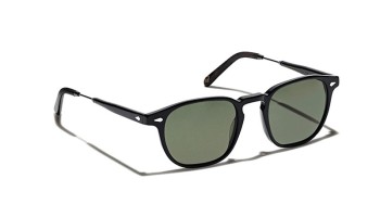 Lunettes Moscot GENUG SUN Black/Pewter