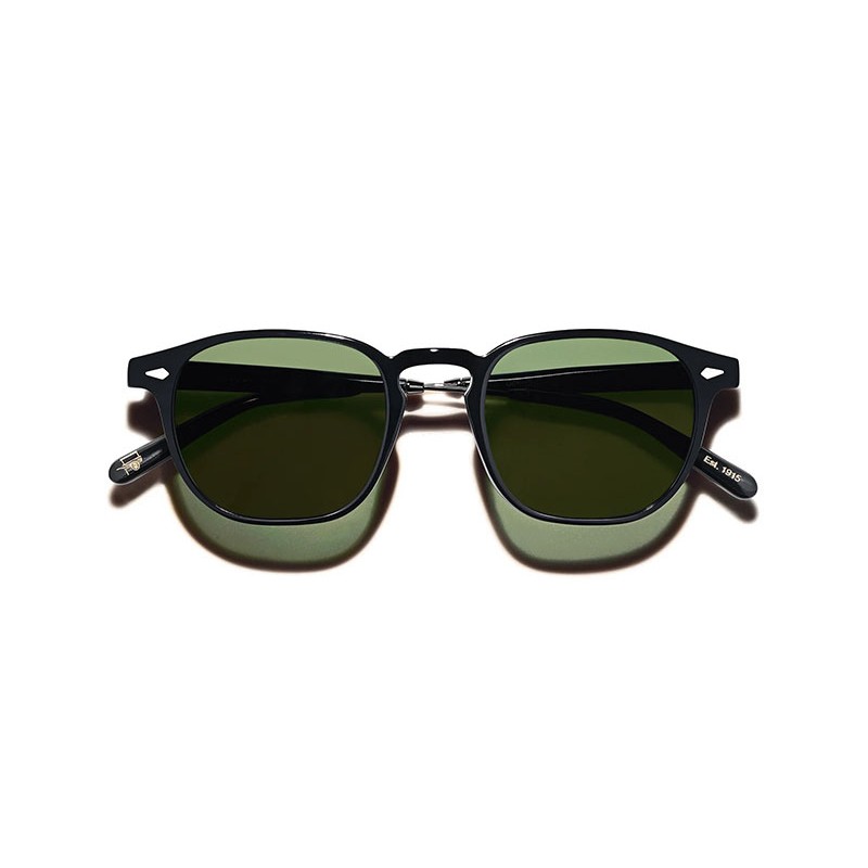 Lunettes Moscot GENUG SUN Black/Pewter