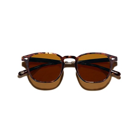 Lunettes Moscot GENUG SUN Spot Tortoise/Gold