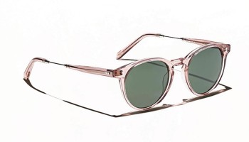 Lunettes Moscot GOLDA SUN Burnt Rose/Silver