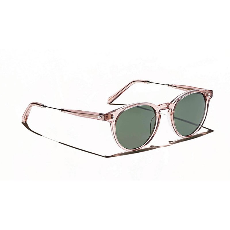 Lunettes Moscot GOLDA SUN Burnt Rose/Silver