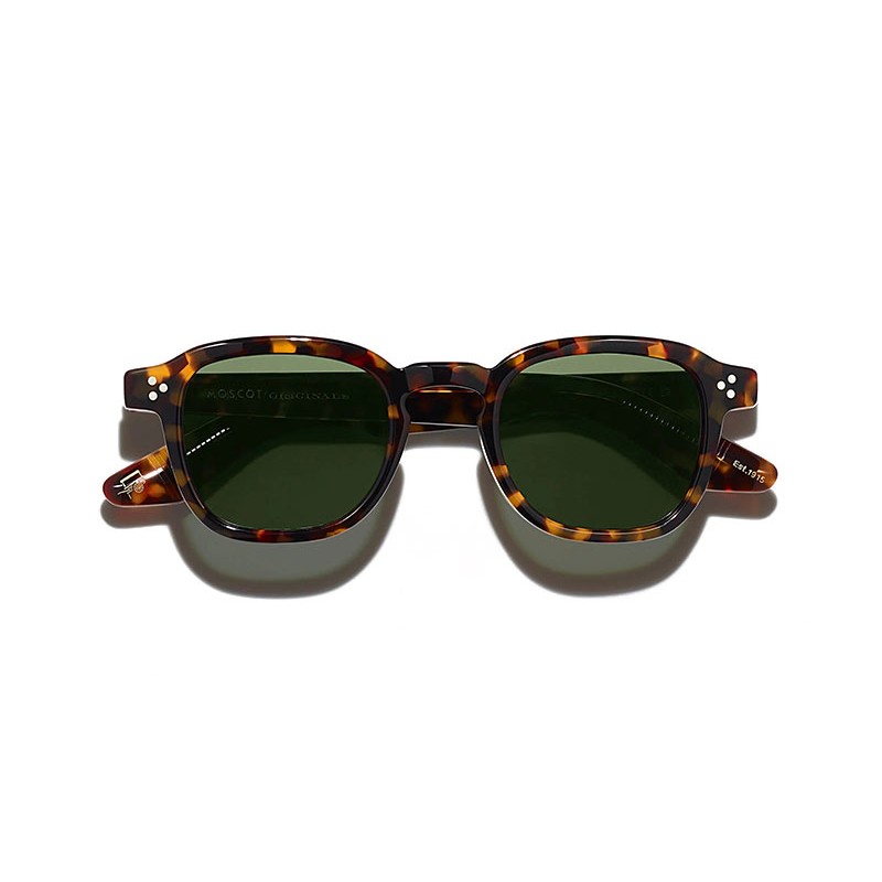 Lunettes Moscot MOMZA SUN Tortoise - Calibar Green