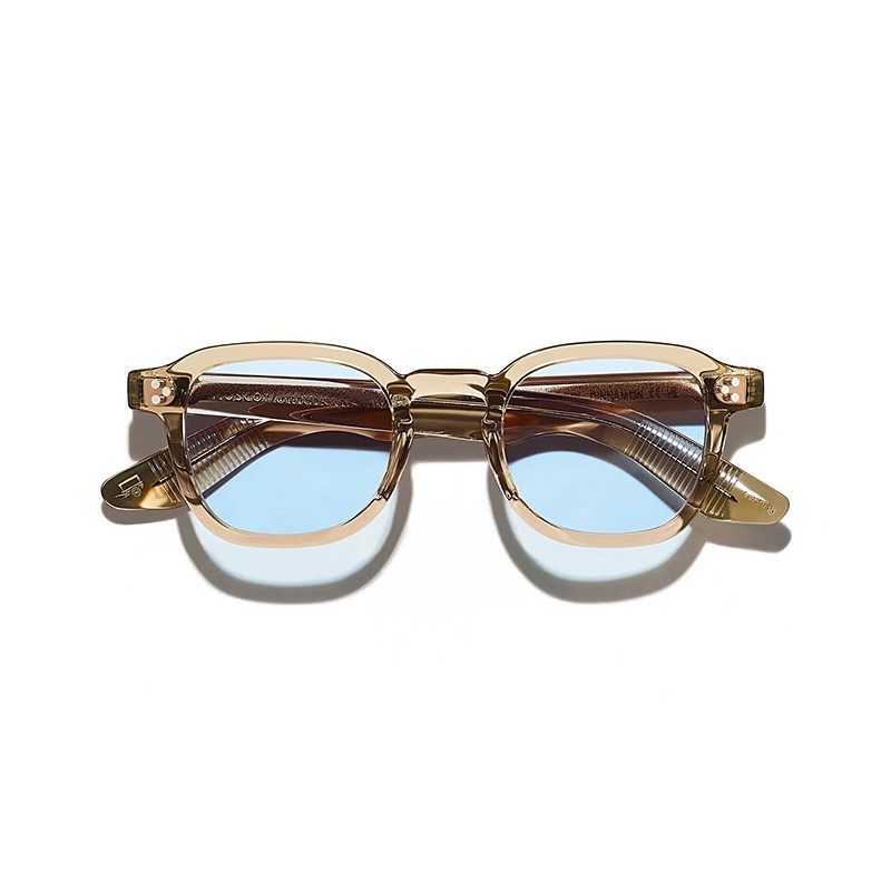 Lunettes Moscot MOMZA PASTEL Cinnamon - Blue Bel Air