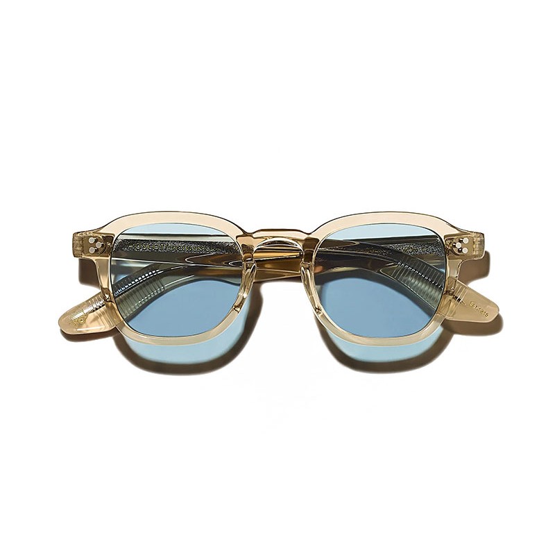 Lunettes Moscot MOMZA SUN Cinnamon - Blue