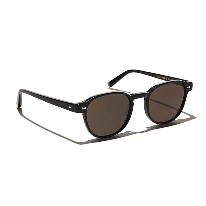 Lunettes Moscot ARTHUR SUN Black - Grey