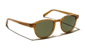 Lunettes Moscot ARTHUR SUN Blonde - Green