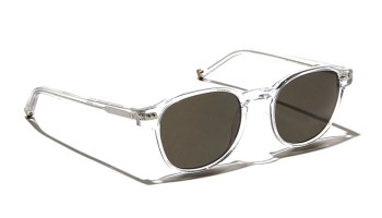 Lunettes Moscot ARTHUR SUN Crystal - Brown