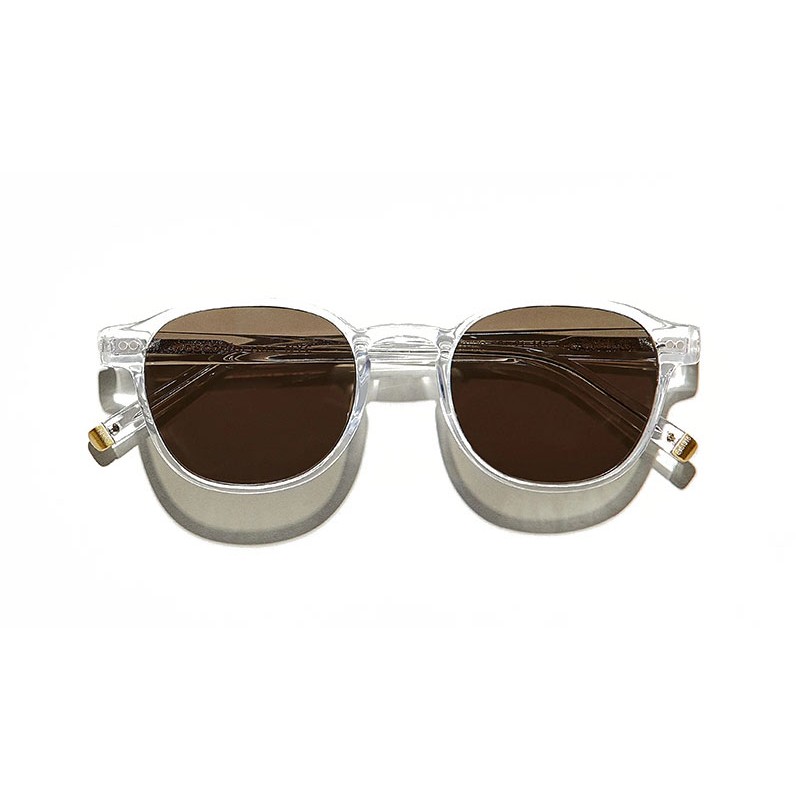 Lunettes Moscot ARTHUR SUN Crystal - Brown