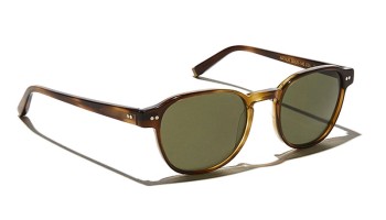 Lunettes Moscot ARTHUR SUN Tobacco - Green