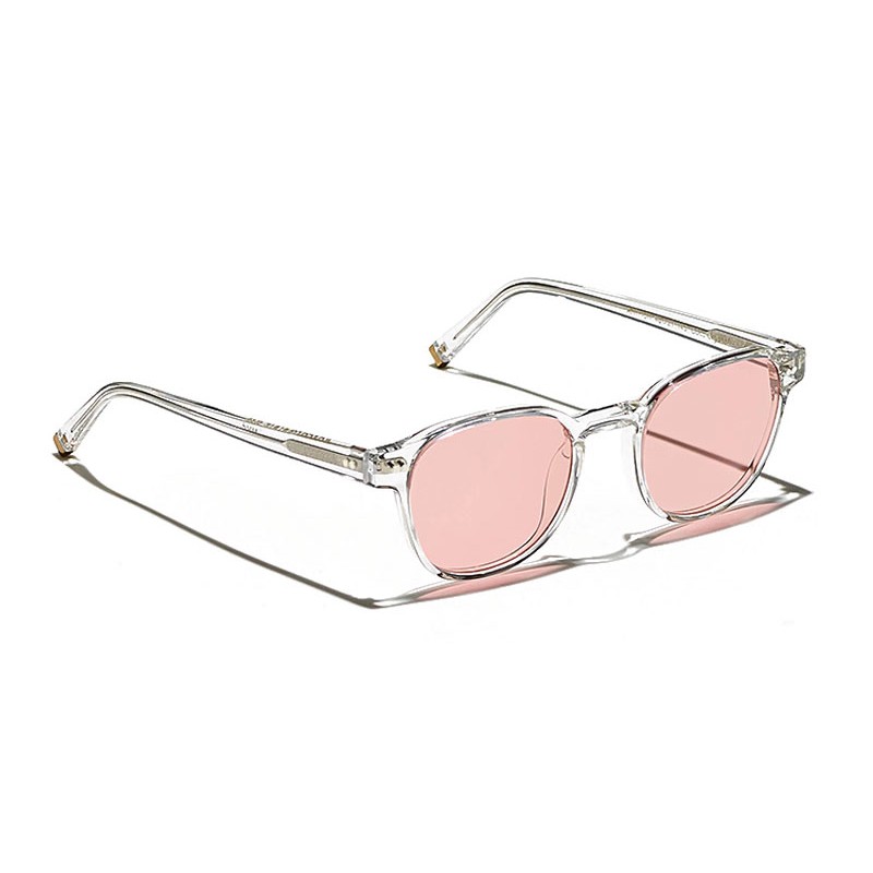 Lunettes Moscot ARTHUR PASTEL Crystal - New York Rose