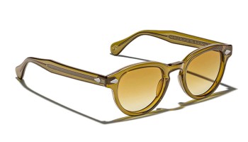 Lunettes Moscot MAYDELA SUN Olive Brown - Chestnut Fade