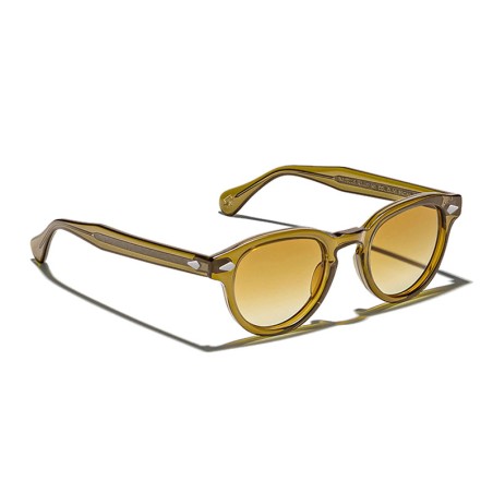 Lunettes Moscot MAYDELA SUN Olive Brown - Chestnut Fade