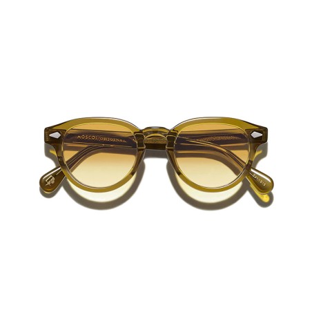 Lunettes Moscot MAYDELA SUN Olive Brown - Chestnut Fade
