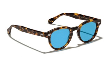 Lunettes Moscot MAYDELA SUN Classic Havana - Celebrity Blue