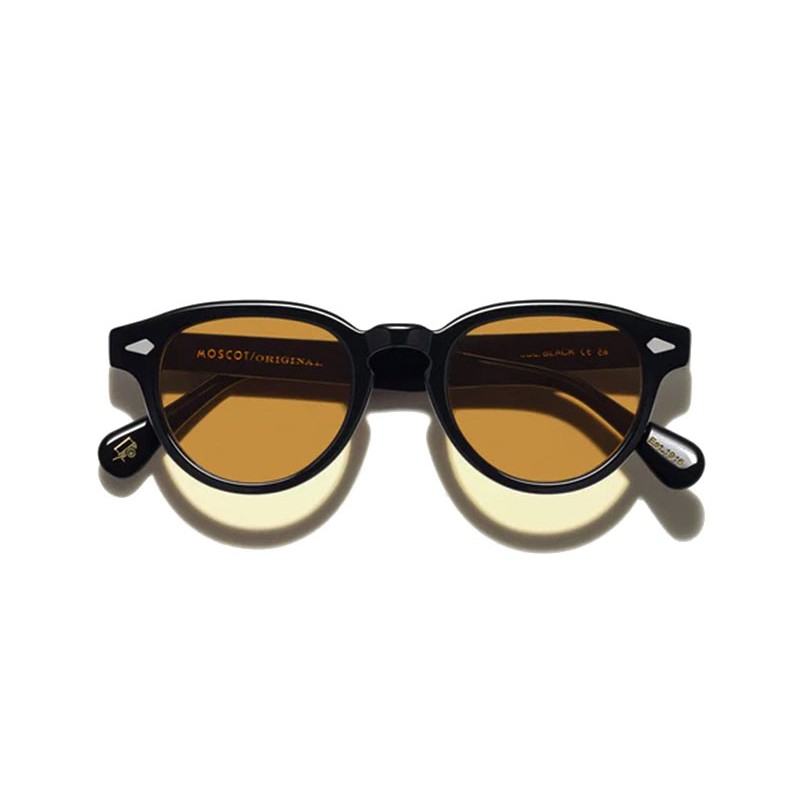 Lunettes Moscot MAYDELA SUN Black - Amber