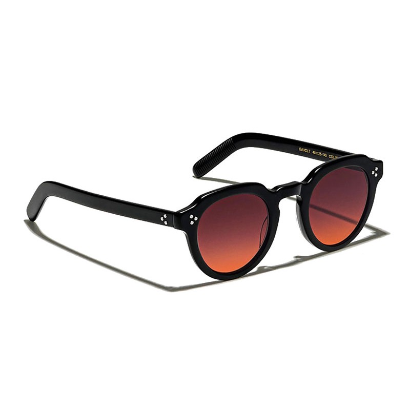 Lunettes Moscot GAVOLT SUN Black - Cabernet