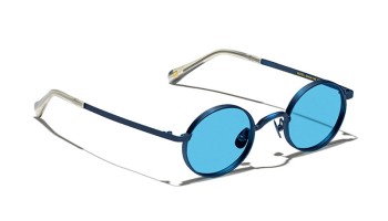 Lunettes Moscot MOYEL SUN Navy - Celebrity Blue