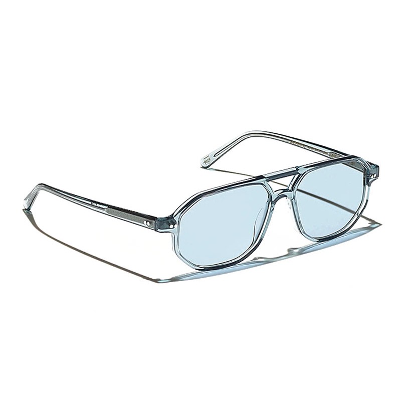 Lunettes Moscot GAZEEKTAL SUN Light Blue - Blue Bel Air