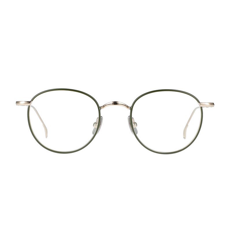 Lunettes Yellow Plus NILS #3MG matt elm green/gold