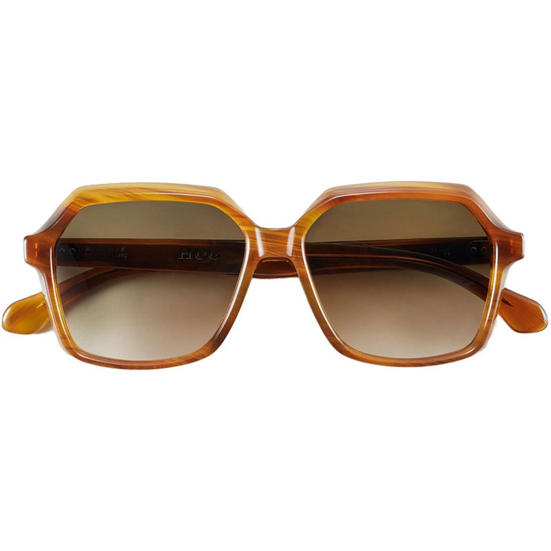 Lunettes HUG Peebles Sun 24s amber olive gradient