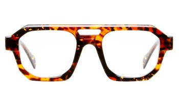 Lunettes Kuboraum MASK K33 Havana Stripes