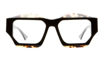 Lunettes Kuboraum MASK F4 Havana Black Shine