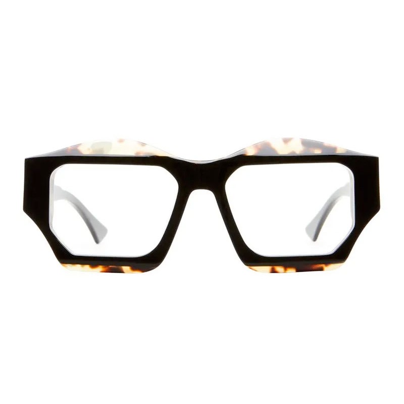 Lunettes Kuboraum MASK F4 Havana Black Shine