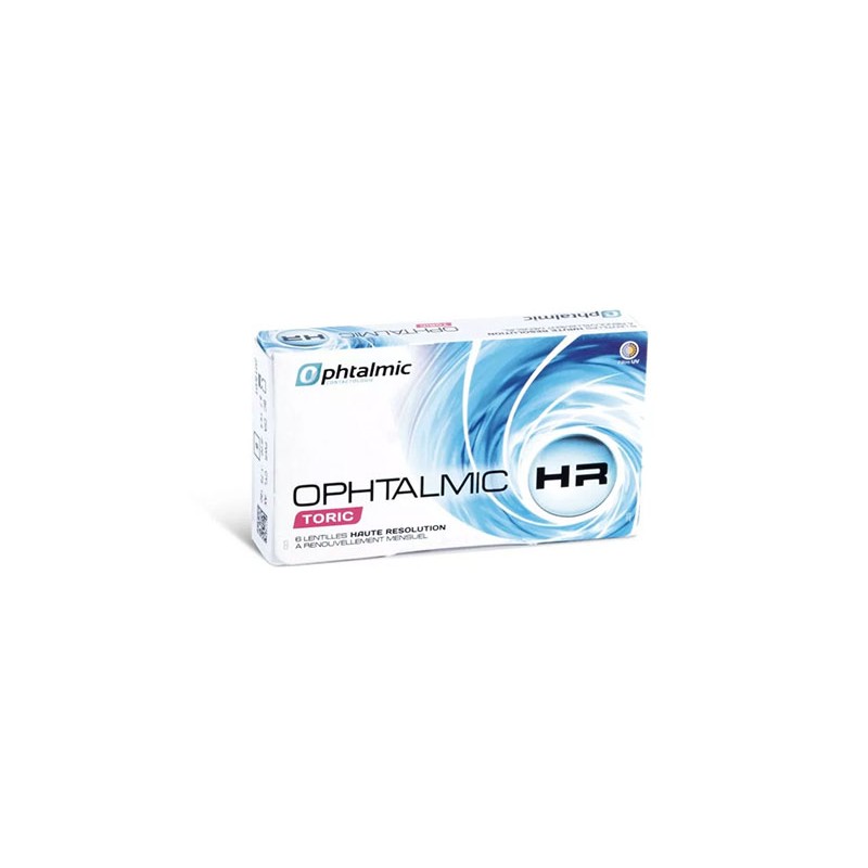 Ophtalmic Ophtalmic HR Toric x6 Boîte de 6 lentilles