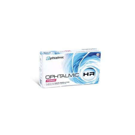 Ophtalmic Ophtalmic HR Toric x6 Boîte de 6 lentilles