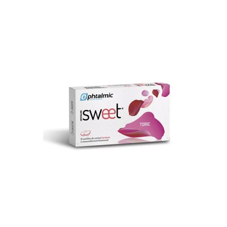 Ophtalmic Sweet Toric 6 lentilles