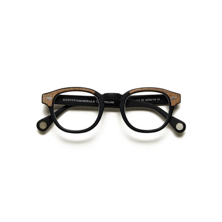 Moscot LEMTOSH Matte Black/Wood