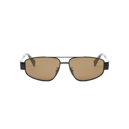 CELINE MAN CL40281U Lunettes de soleil Triomphe Métal Pilot